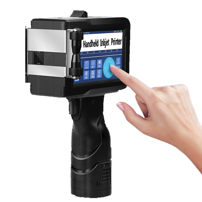 Handheld inkjet printer